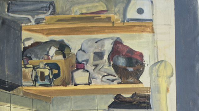 Hoover, 1970, λάδι σε μουσαμά, 150 x 80 εκ